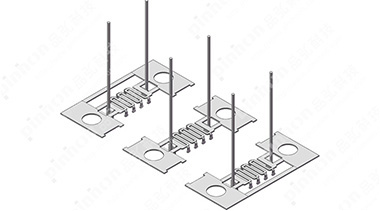 帶定位孔發(fā)熱片